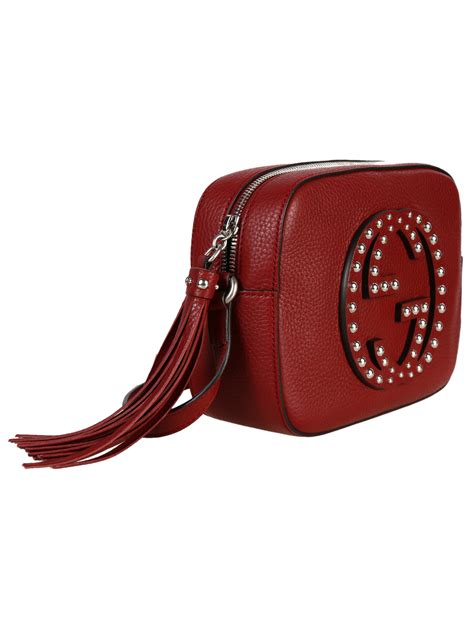 gucci studded disco bag review|gucci soho disco discount.